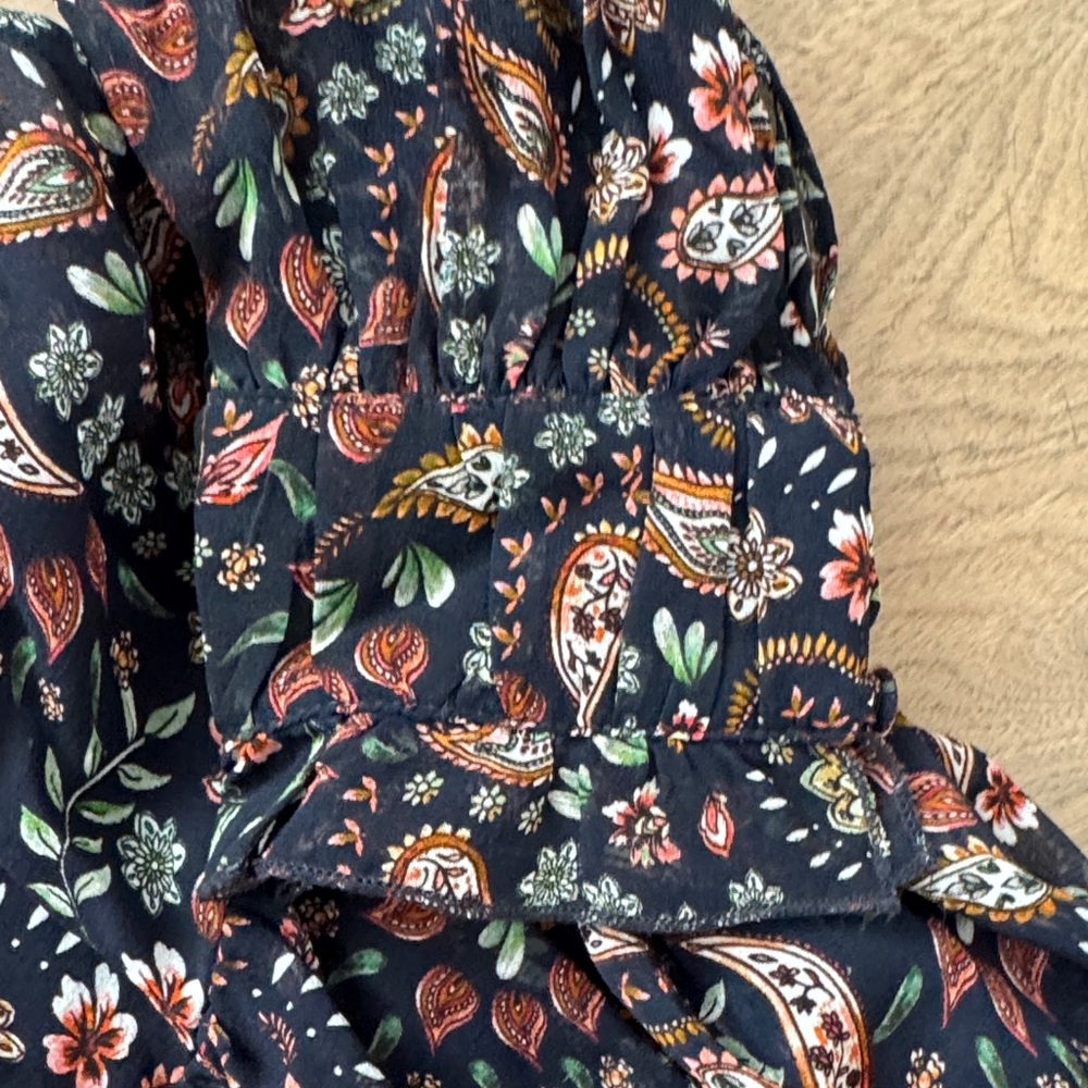 NICHOLAS Black Floral Dress - Worn 1x - Picture 6 of 11